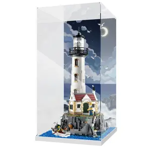 Acrylic Display Case for Lego 21335 Motorized Lighthouse (ONLY Display Case, the Model NOT Included)