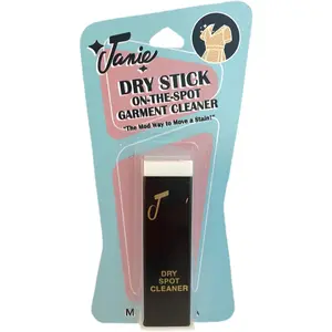 Dry Stick Spot Cleaner (.4 oz) - Portable Instant Stain Remover Stick for Clothes - Magic Eraser Pen for Laundry, Travel, and On-the-Go Stain Removal - Compact, Safe, and Easy to Use
