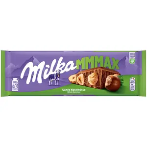 Milka MMMAX Whole Hazelnuts Large Chocolate 270Gr