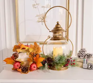 Home Reflections Indoor/Outdoor 16" Hanging Lantern