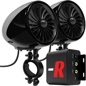 Speakers and Amplifier Audio Sound System, FM Radio,  Speakers for ATV, UTV, Golf Cart