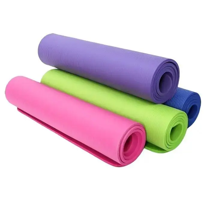NBR Yoga Mat for Eco-Friendly Fitness - Non-Toxic and Non-Slip home yoga