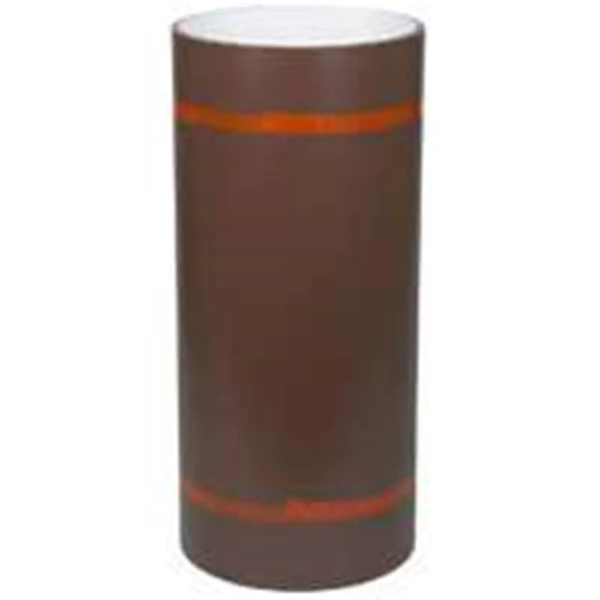 Amerimax 69124 Trim Coil - 24 In. x 50 Ft. Aluminum (White & Brown), Moisture Barrier, Decorative Accent, Maintenance-Free Exterior, Trim Around Corner Boards