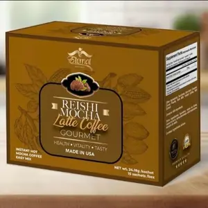 Eternal Gourmet Ganoderma coffee 4 in 1 Reishi , mushroom coffee cafe de ganoderma , mocha latte