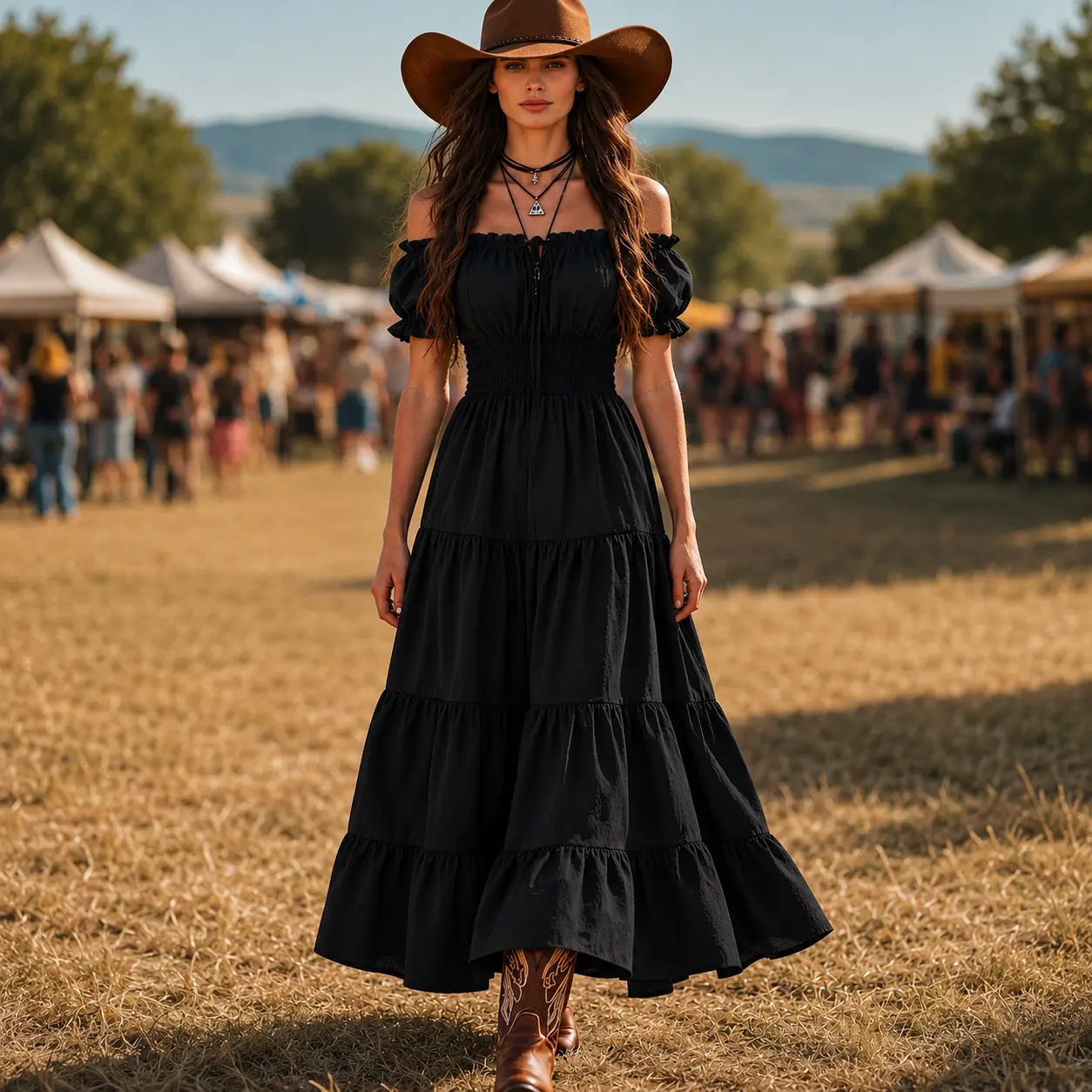 Renaissance Costume Women Dress: Medieval Costumes for Women Renaissance Dresses - Peasant Cottagecore Theme Party