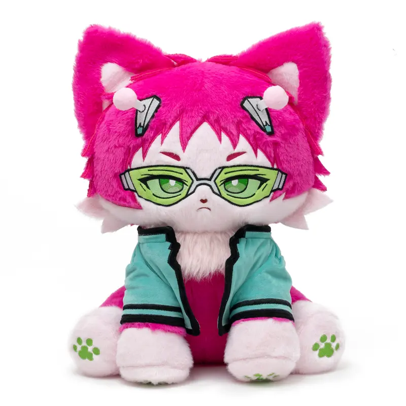 Plushshop 17in Meow Meow Cute Saimeow Animal Character Stuffed Toy, Soft Plush Collecting Doll, Gift-Ready Cute Stuffed Animal Gifts for Hobbies