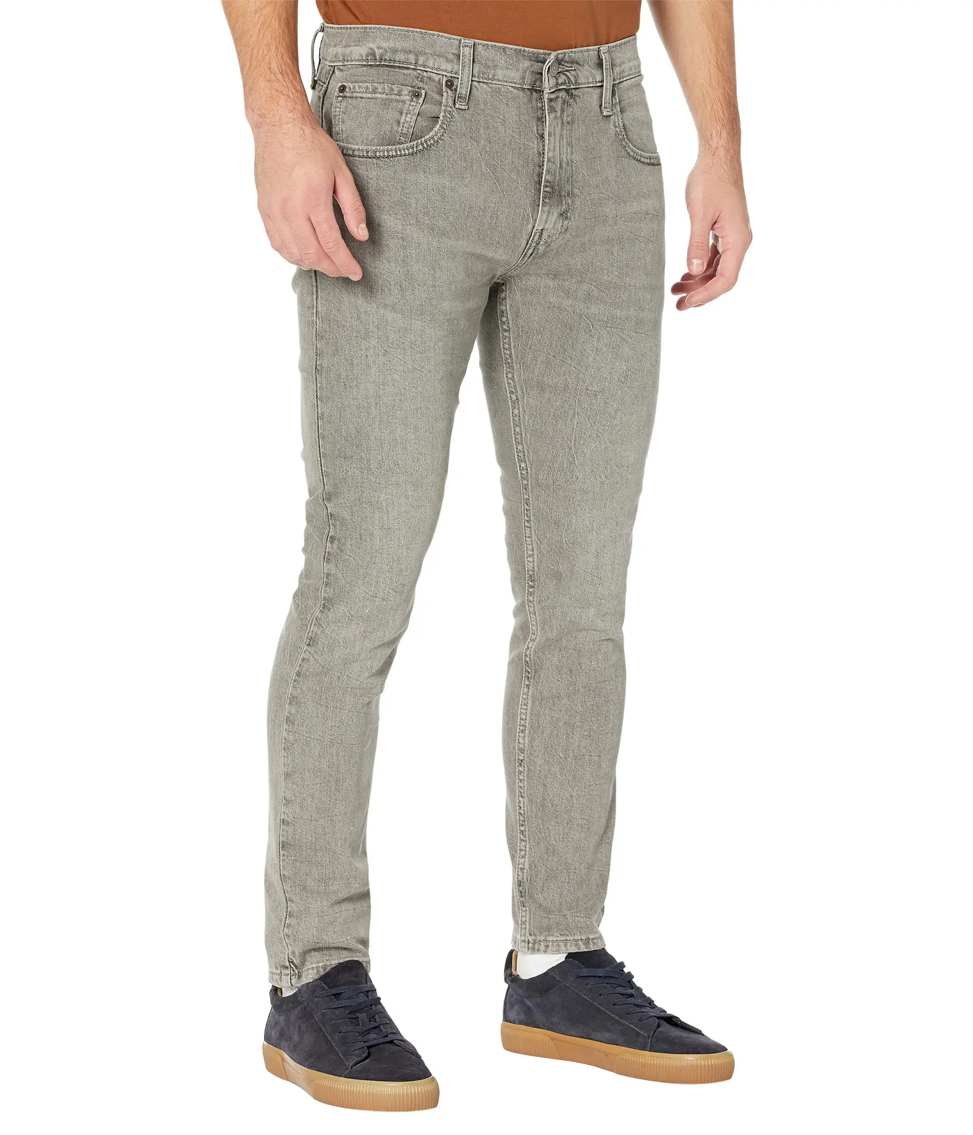 Levi's Men's 512 Slim Fit Tapered Jeans - Light Gray Wash 29x32