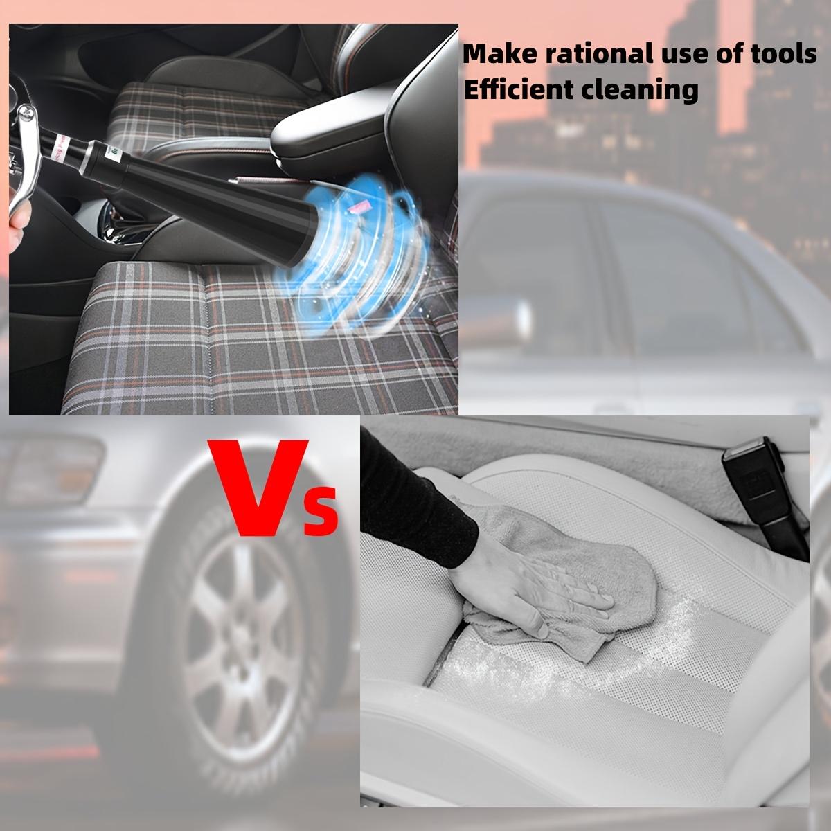 Adjustable Valve Tornado Car Cleaning Gun, High Pressure Air Blower Duster with Flow Control, Safe Leather & Crevice Deep Clean Tool for Pro Automotive Detailing