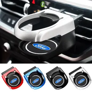 Multifunctional Car Cup Holder with Anti-Shake Design, Stable Storage for Milk Tea Drinks, Fits Ford Focus Fiesta Ranger Mondeo Mustang