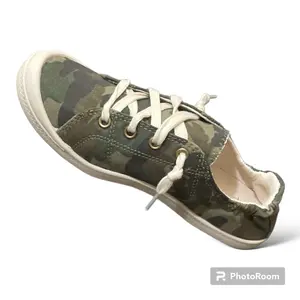 Women's Lightweight Camouflage Sneakers, Lace-up Canvas Sneakers, Round Toe/ Women's Camouflage Sneakers/ Casual Slip On Outdoor Shoes/ Casual Tennis Shoes Low Top Comfortable Walking Shoes, Footwear