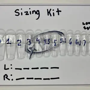 Sizing Kit for Press On Nails - Perfect for Accurate Measurements