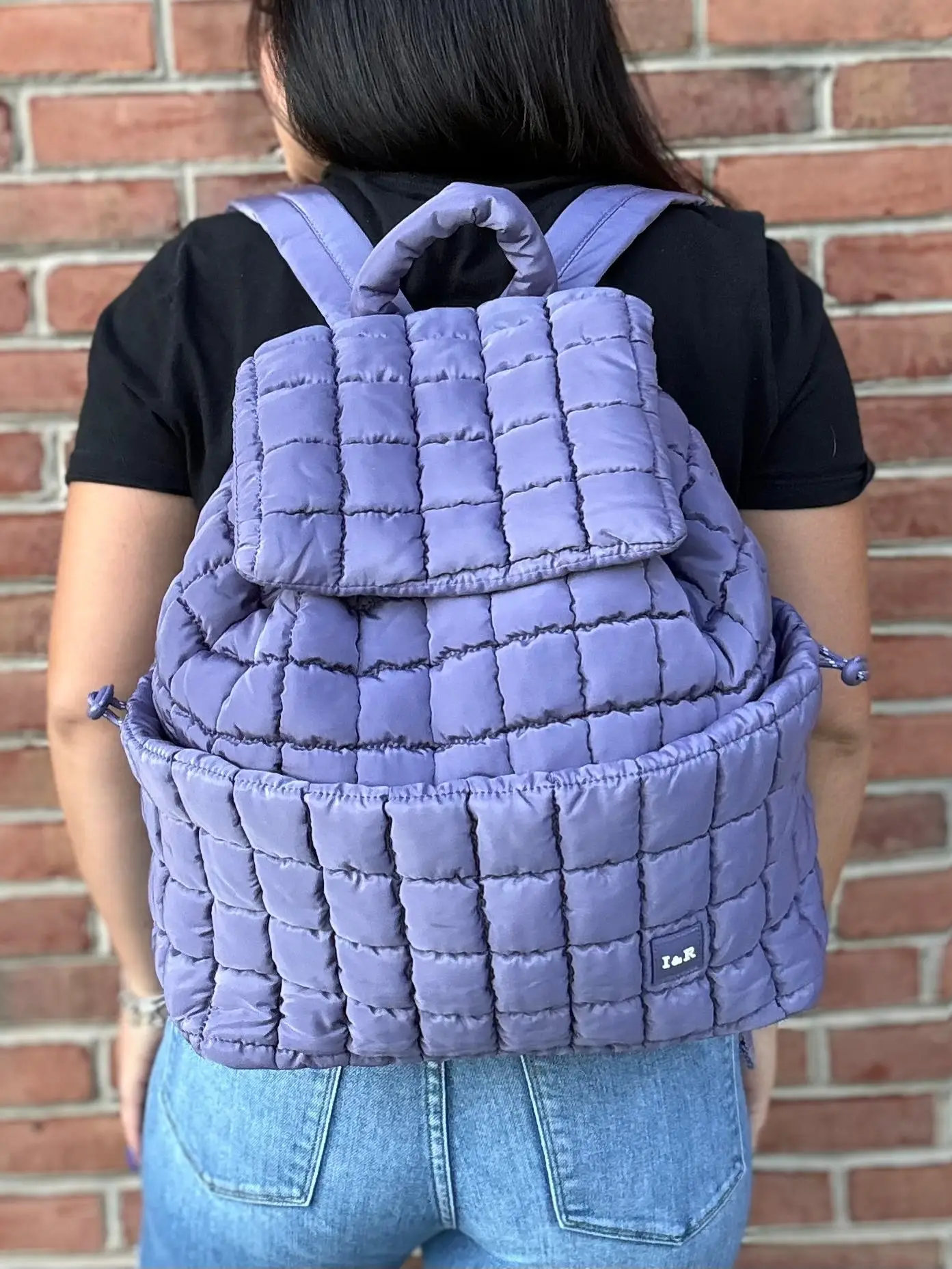 Iris Puff Backpack (#24232-1) Adjustable Size & Inclusive Straps - By Iris & Rainbow