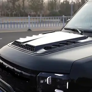 A 1pc Canopy Ventilation Cover with Air Flow Inlet - Hood Ventilation Cover - Suitable for Most Vehicle Exterior Trim