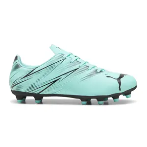 PUMA Mens Attacanto Soccer Cleats Firm Ground, Turf - Green