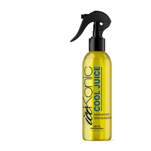 Ickonic Cool Juice + Soft Holding Spritz - Medium Hold with No Build Up - 8.45 oz Professional Salon Product