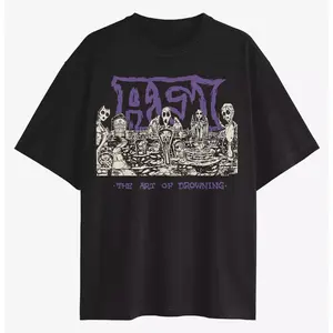 AFI T-shirt The Art Of Drowning Punk Rock Tee, Vintage T-Shirt- Unisex Menswear & Womenswear - Streetwear Tops - Casual Cotton Crewneck Shortsleeve Tshirt