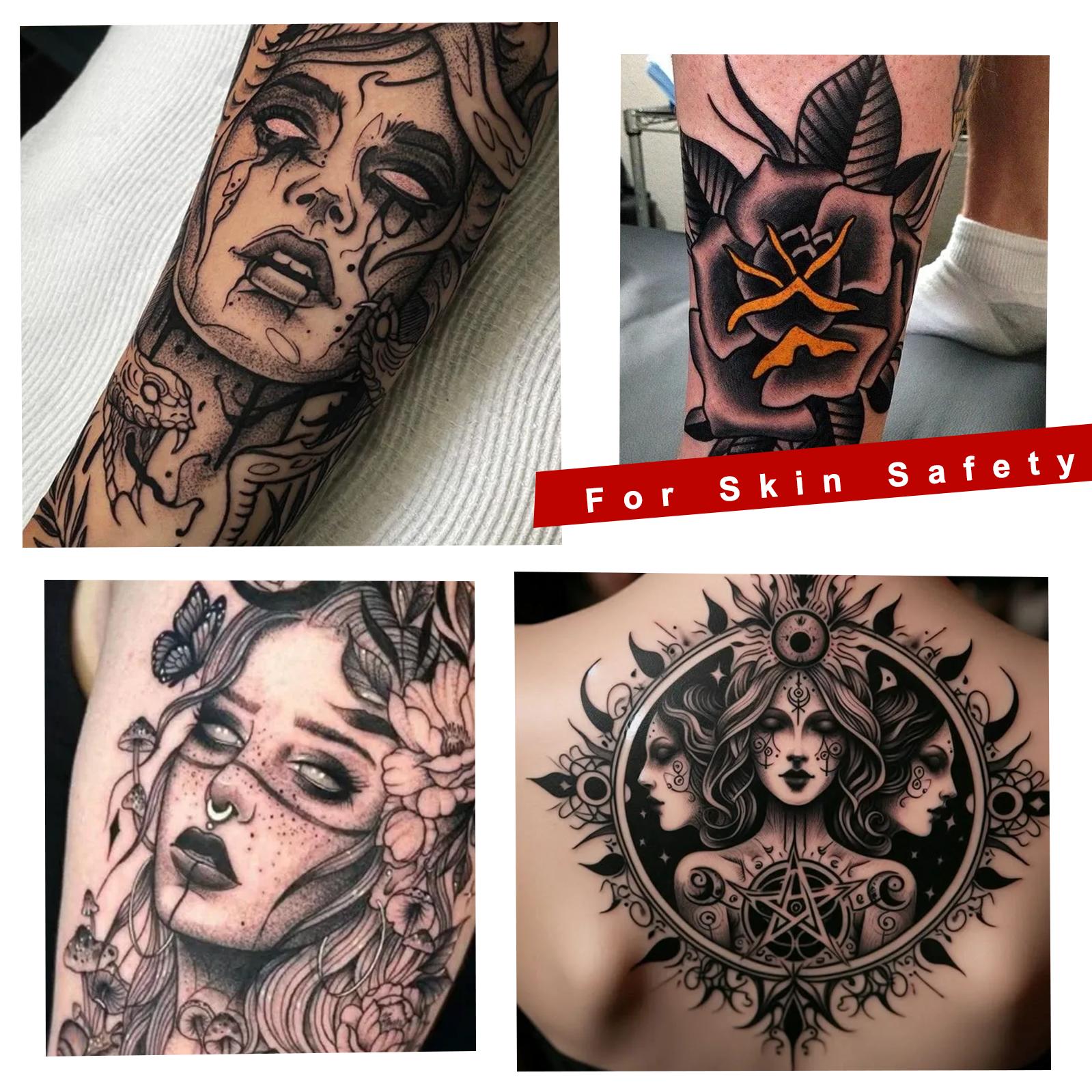 Advanced Professional Tattoo Ink 8 Ounces, Large-CapacityVegetarian Friendly Organic Ink, Suitable For Tattoo FillingAnd Shadow Effect.