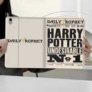 Retro Newspaper  'undesirable No.1' Design iPad Case，Protective Cover iPad Book-Style Case for iPad Pro 2022 2021 2020 2019, Full Protection and Pen Slot for Office and School Use, Perfect Gift for Family and Friends