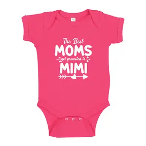 Mimi Pregnancy Announcement Baby Bodysuit One Piece Shirt, Mimi Baby Reveal, Hi Mimi, Promoted To Mimi, Announcing Pregnancy to Mimi Idea