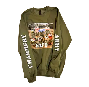 Charmery Army Voices Sweater Charmery Army Voices Sweater