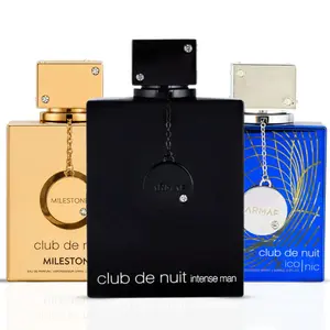 Club De Nuit Intense Man, Iconic & Milestone Eau de Parfum Sprays 200ml (6.8 oz) by Armaf (Bundle) Club De Nuit Intense Man, Iconic & Milestone Eau de Parfum Sprays 200ml (6.8 oz) by Armaf (Bundle)
