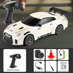 1:20 Gtr 4WD Simulation Remote Control Racing Car, Remote Control Drift Car with Lights, Rc Drift Car, 4WD High Speed, Remote Control Car and Exciting Games, Remote Control Gift Suitable for Children Aged 6 and Up, Christmas Gift