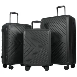 Travelhouse 3 Piece Hardshell Luggage Set Hardside Lightweight Suitcase with TSA Lock Spinner Wheels 20in24in28in