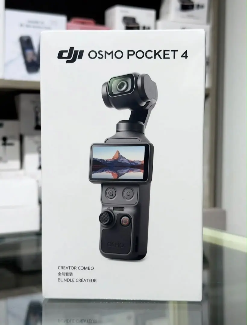 DJI OSMO POCKET 4 CREATOR COMBO CAMERA