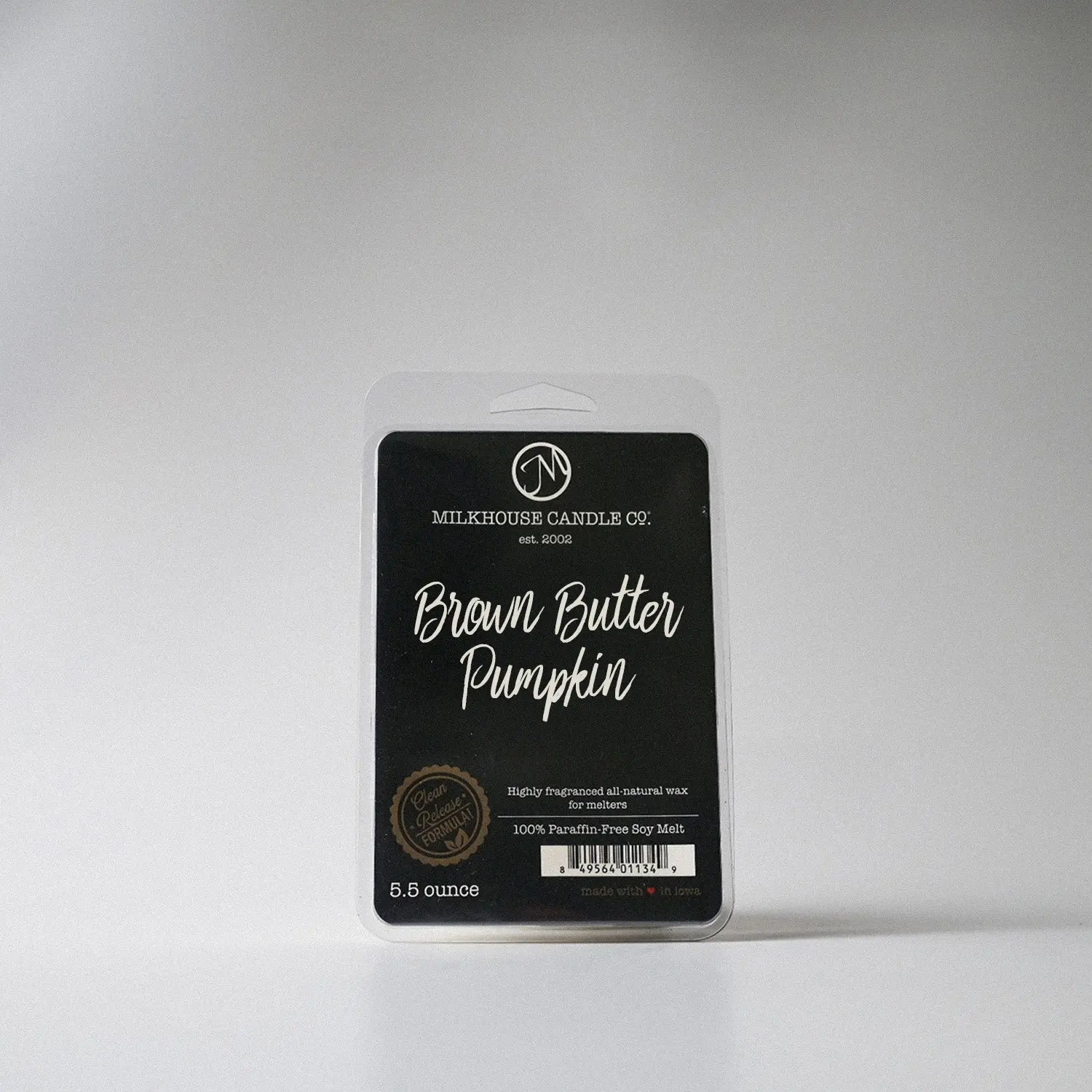 Milkhouse Candle, Brown Butter Pumpkin, Wax Melt, Pumpkin Purée & Toasted Brown Butter