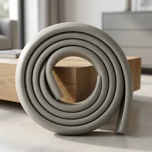 L-Shaped Extra Thick Corner Guards, Self-Adhesive Waterproof Edge Bumpers, Adjustable Soft Foam Padding for Child Safety, furniture Protection 7 anti-collision Strips, Trimmable for Home Use.