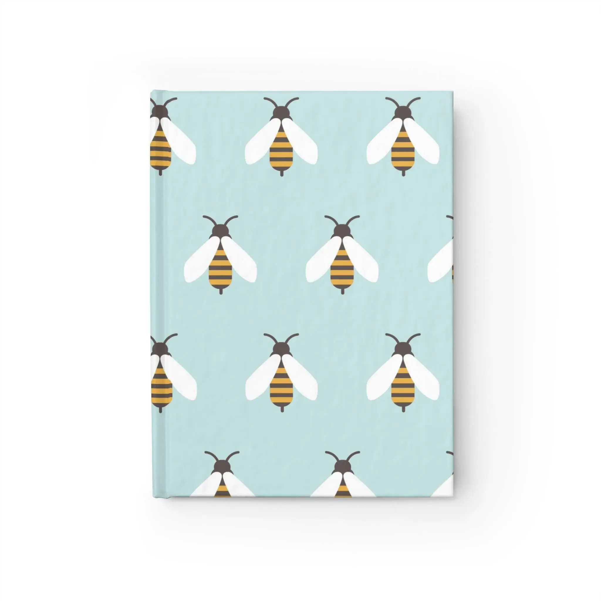Bee Patterned Journal: Eco-Friendly Daily Diary, Nature Lover Gift