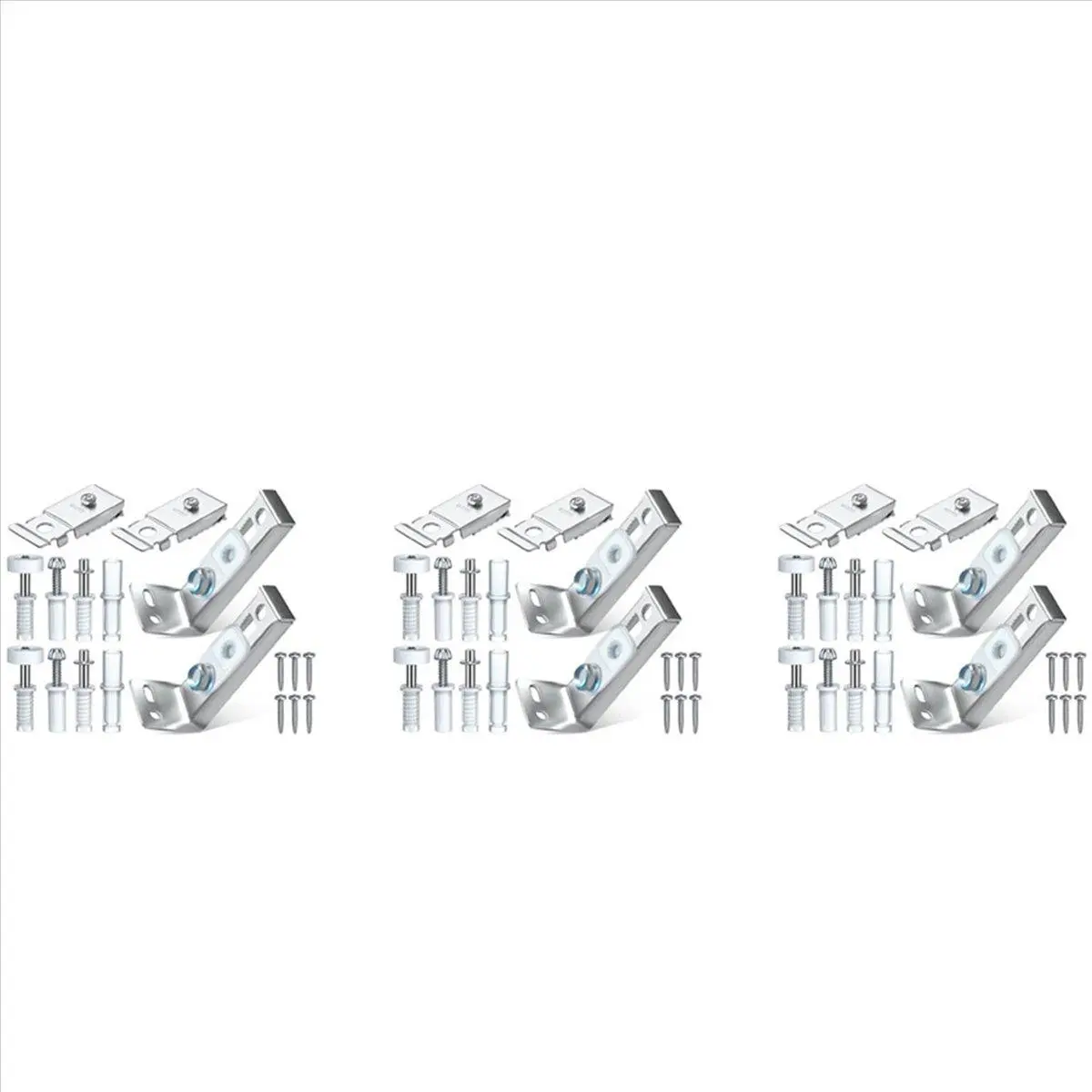 Bifold Door Hardware Kit, 6 Pack Repair Replacement Parts for Bi-Fold Door Sliding Door Closet Door