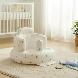 Cute Inflatable Baby Seat, Plant-Patterned Baby Sofa, Inflatable Baby Chair, Baby Furniture #GLOBAL PICKS