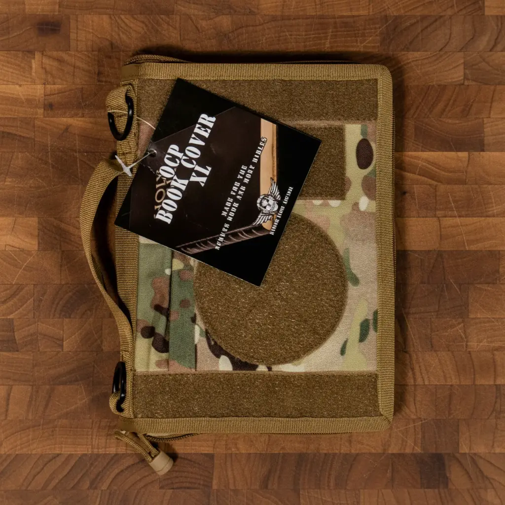 Tactical Book Cover Large - Fits Scouts Field book and most Bibles