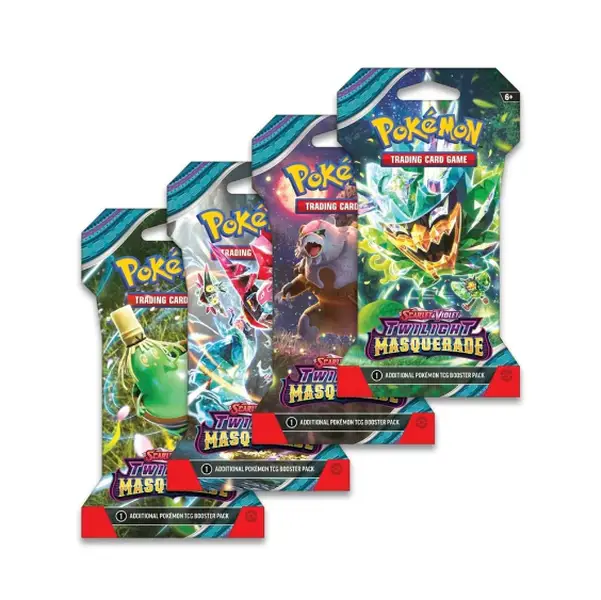 Pokemon TCG: Scarlet & Violet Twilight Masquerade Sleeved Booster Pack