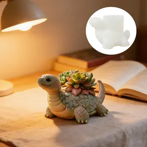 Dragon Turtle Silicone Mold, DIY Cute Turtle Shape Mold for Resin, Gypsum, Clay, Concrete, Holiday Gifts, Home Decor