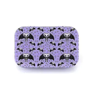 Cigarette Case Rolling Paper Sealed Herb Tobacco Storage Box Smoke Humidor Cover Jewelry Candy Coin Key Organizer for Men