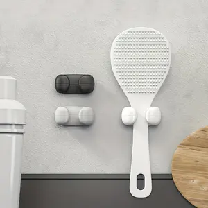 1PC Electric rice cooker accessories, rice spoon holder holder, kitchen storage rack, new rice spoon storage hook clip