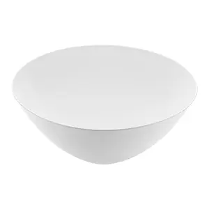 Solid White Organic Round Disposable Plastic Bowls (32 oz.)