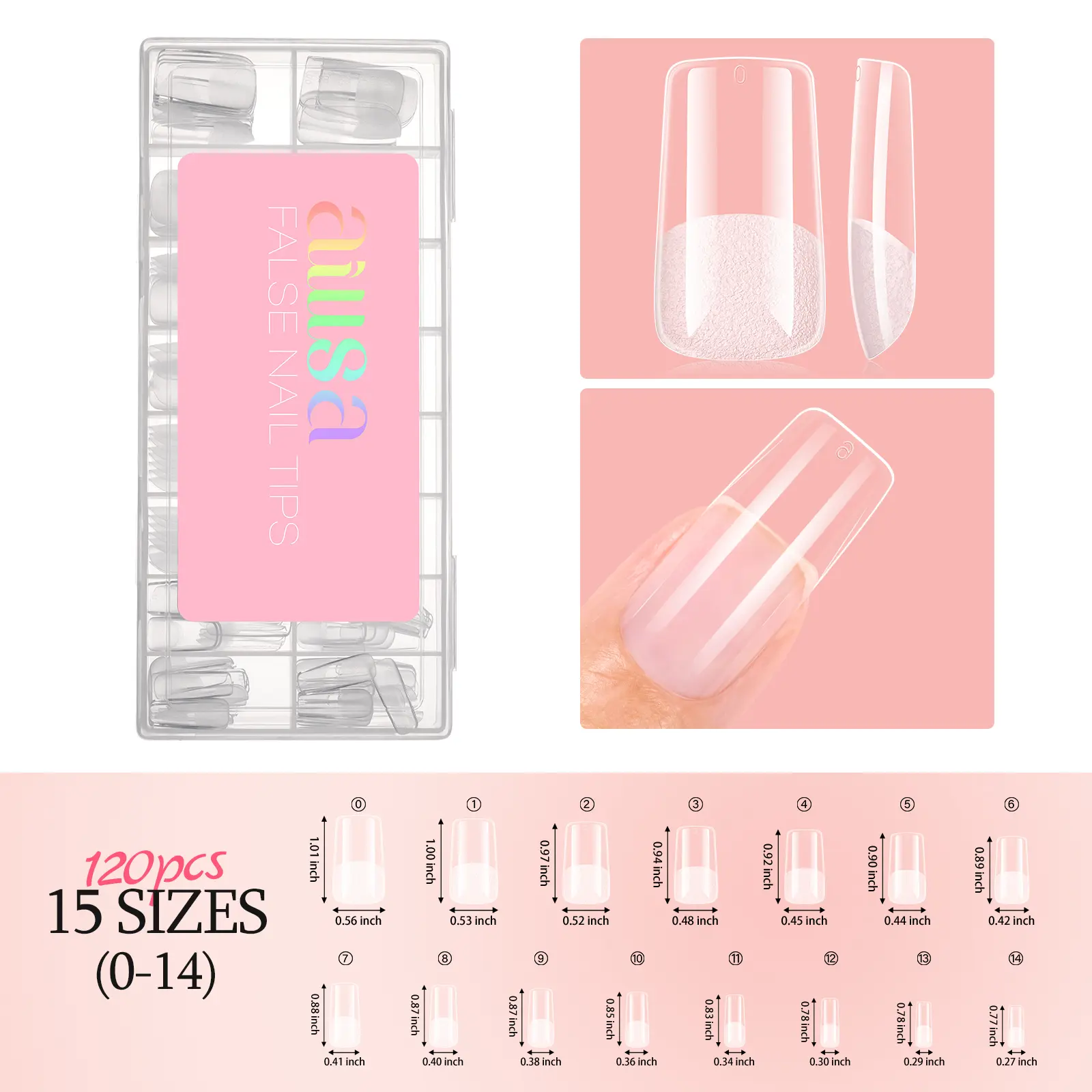 Matte Grip Fit- M Square-120pcs