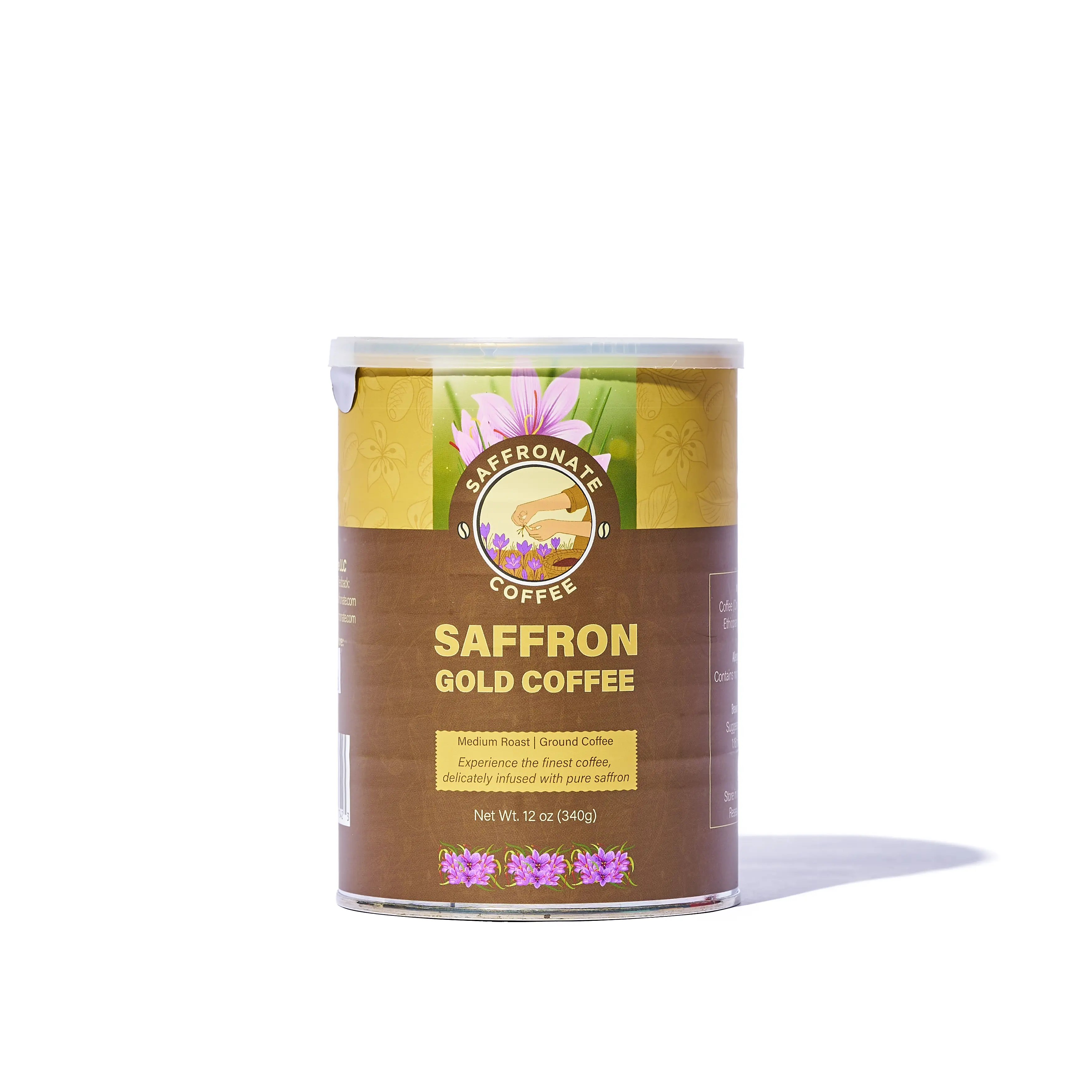 Saffron Gold Coffee, Specialty Coffee Infused with Afghan Saffron, Gently Infused with Herat Saffron