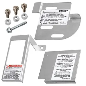 Generator Interlock Kit Compatible with  Electric QOCGK2C QO Cover Generator and QOM2 Frame Size Main Breaker