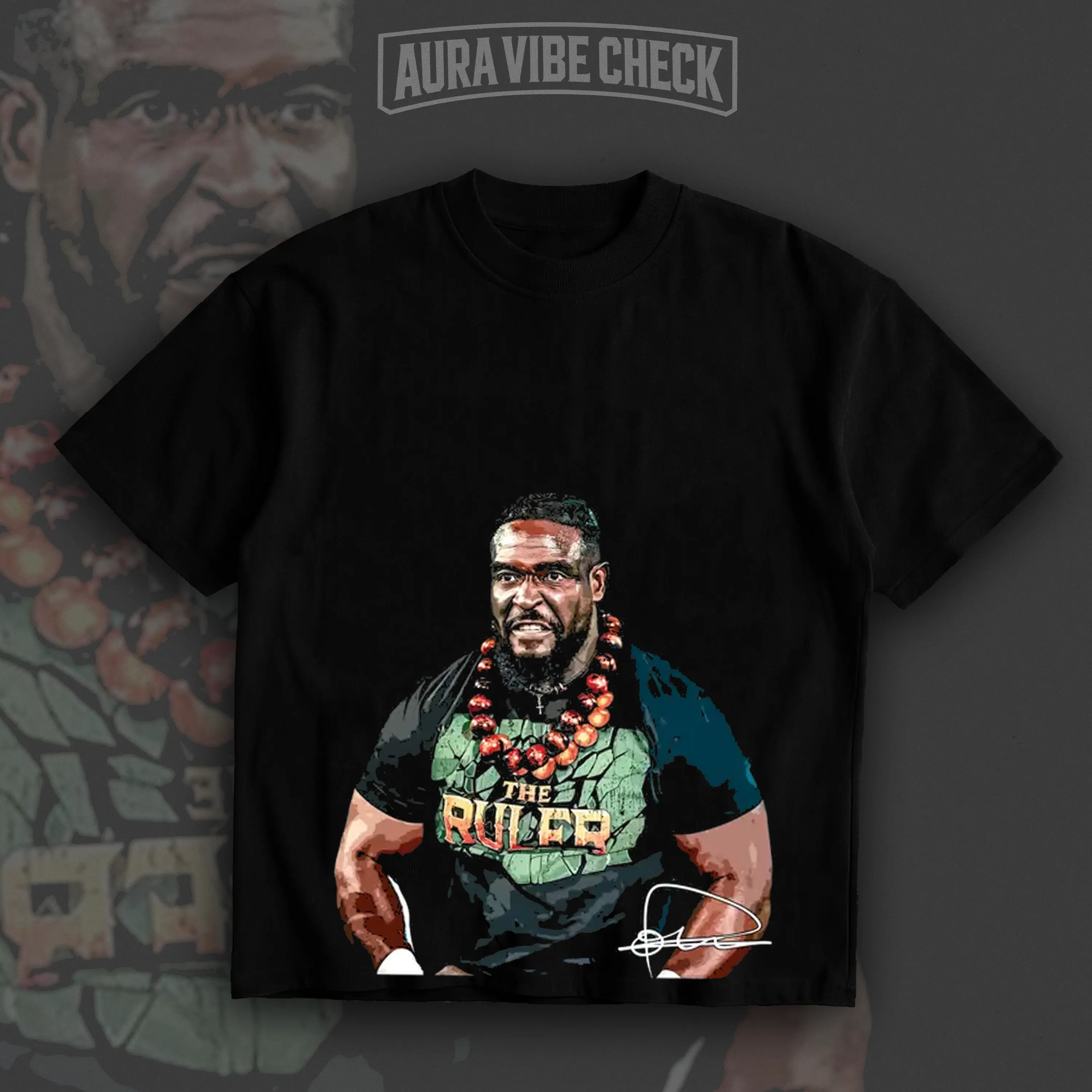 Oba Femi T-Shirt Vintage The Ruler Pro Wrestling Graphic Heavyweight Streetwear Men Women Sport Tee