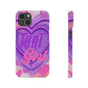 “That Girl” Slim iPhone Case Durable Accessories Plastic Cover Wireless