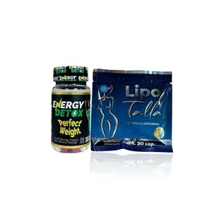 EnergyLipoTalla Kit 30 Caps - Natural Ingredients for Immune System Support & Digestive Health - 30 Capsules - No Sugar Added - Vegan - Daily Use antioxidant Advanced Glucosamine vitamin supplement edible dietary dietary supplement Fitness