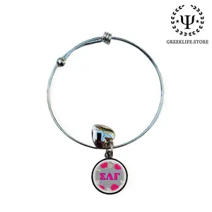 Sigma Lambda Gamma Round Adjustable Bracelet