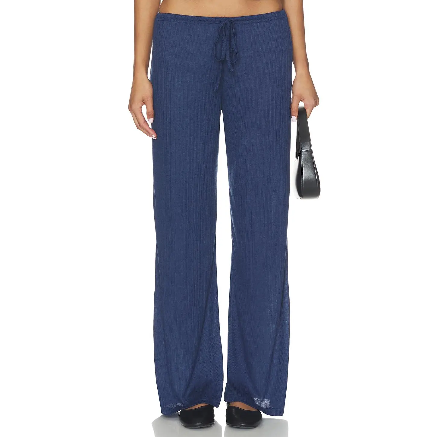 ALL THE WAYS Romee Drawstring Pant in Navy