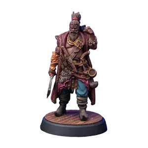 3D Printed Resin Ocean Monster Figurine - Grub Miniature "A Tale of the Deep", Detailed Collectible Figurines, Game-Ready Tabletop RPG Decor Statue for Ocean Lore Gaming