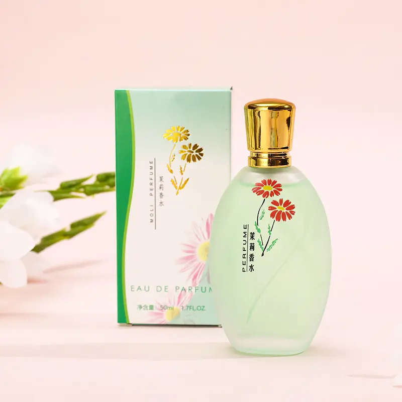 2099 Classic Chinese Floral Perfume 50ML, Jasmine Scented, Captivating Scent, Fresh Light Fragrance, Portable Small Size, Perfect Gift for Students and Young Adults