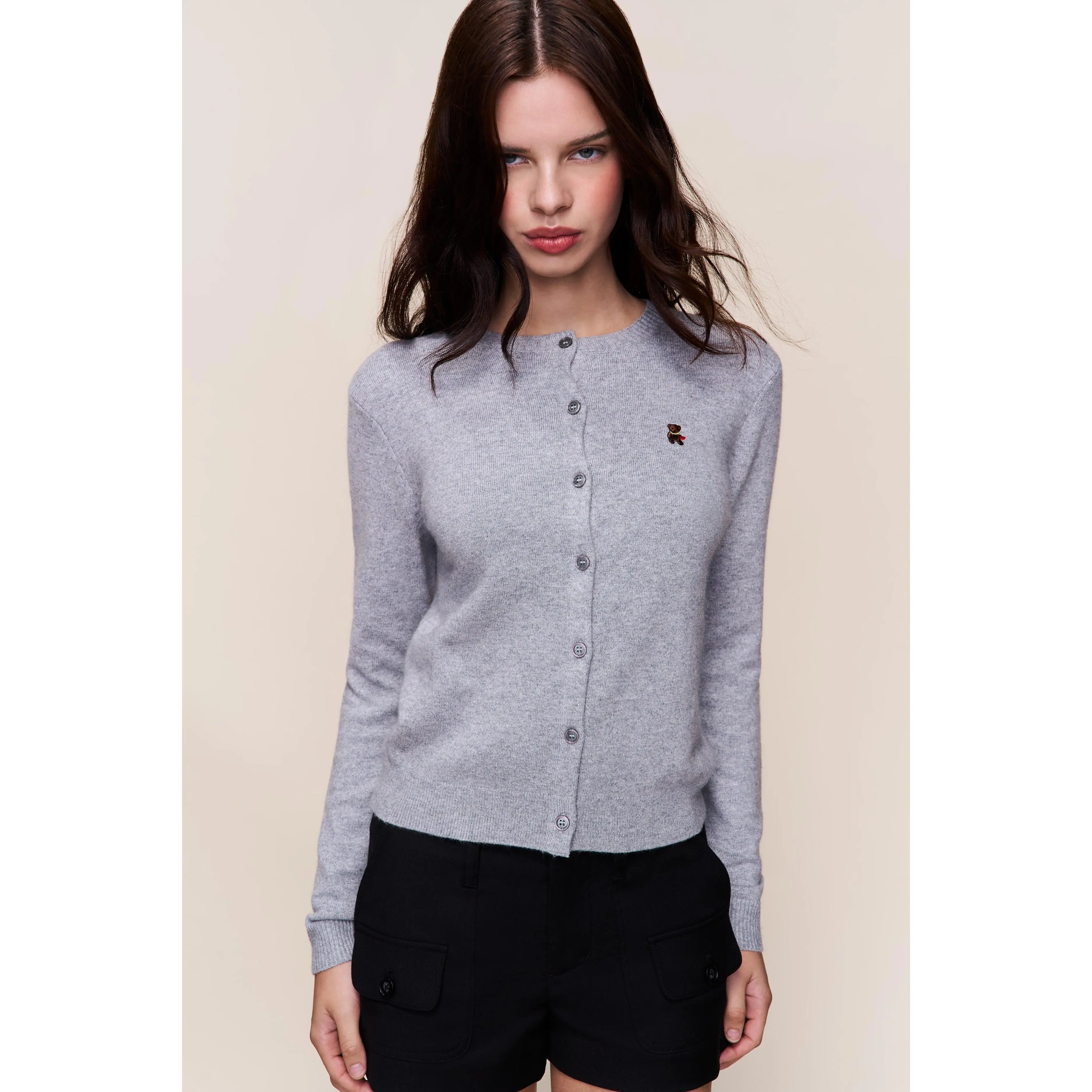 June Relaxed Wool Cardigan